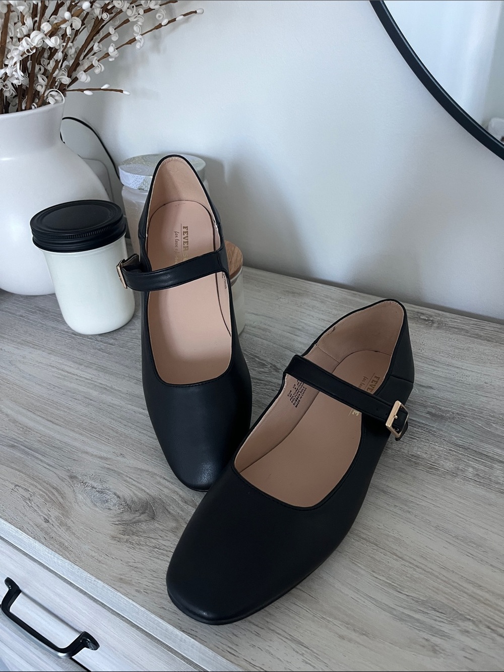 Fever Sole Flat Mary Jane